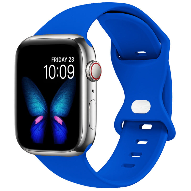 Soft Silicone Strap for Apple Watch.