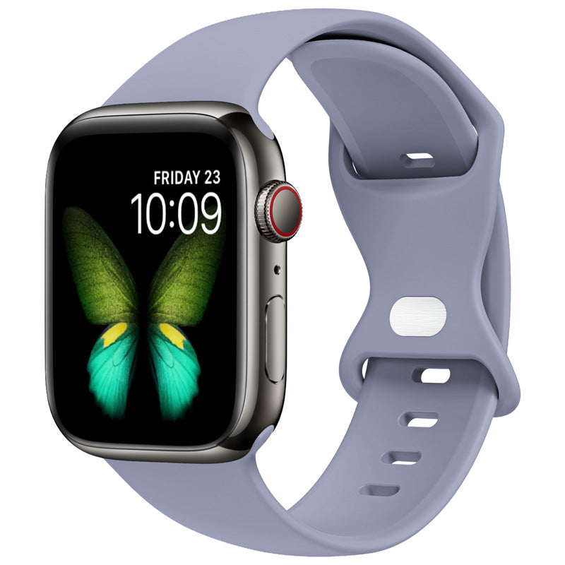 Soft Silicone Strap for Apple Watch.