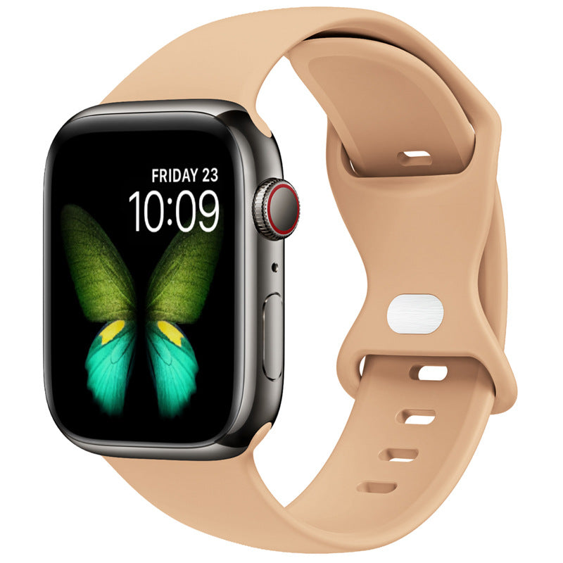 Soft Silicone Strap for Apple Watch.