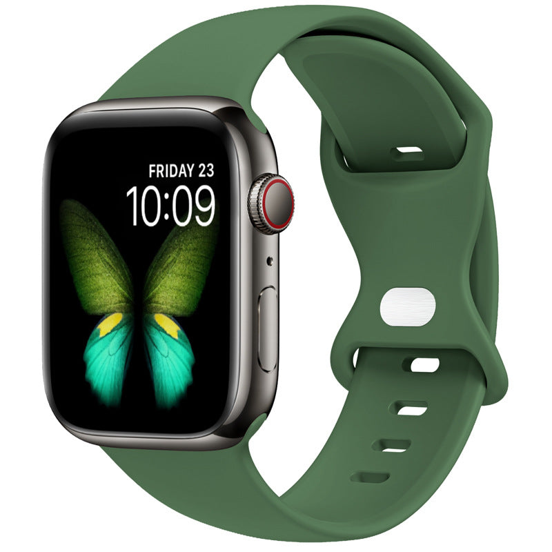 Soft Silicone Strap for Apple Watch.