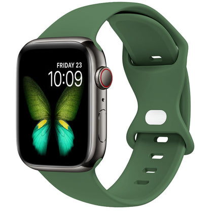 Soft Silicone Strap for Apple Watch.