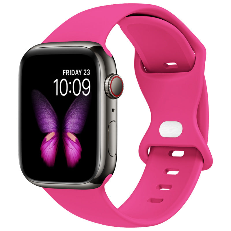 Soft Silicone Strap for Apple Watch.