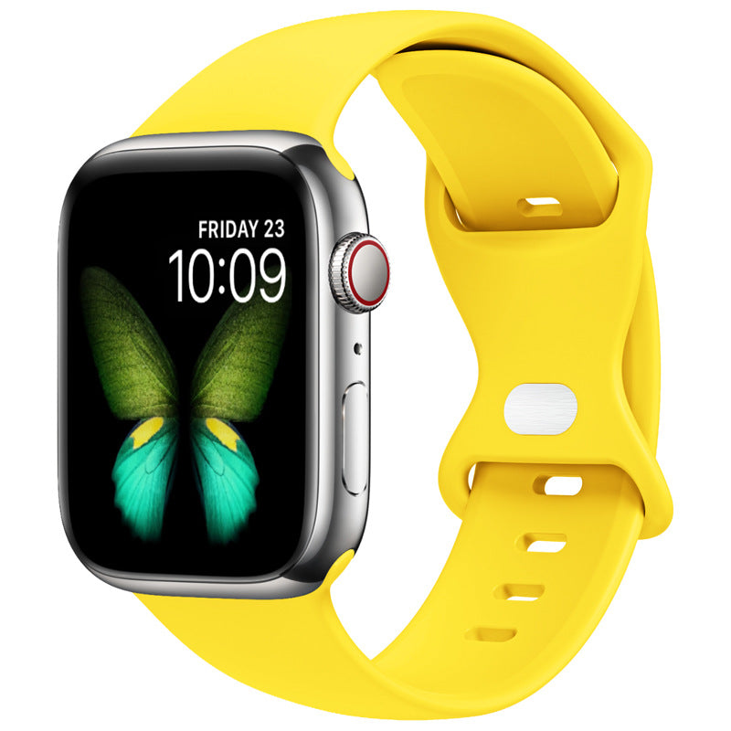 Soft Silicone Strap for Apple Watch.