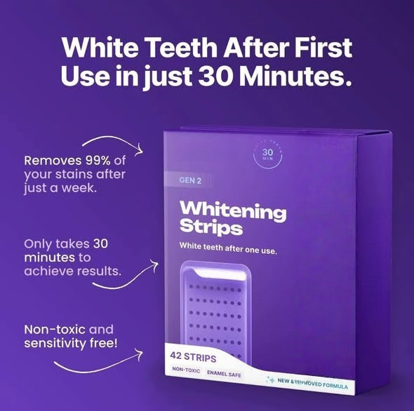 Qingtian mouth Whitening Strips.