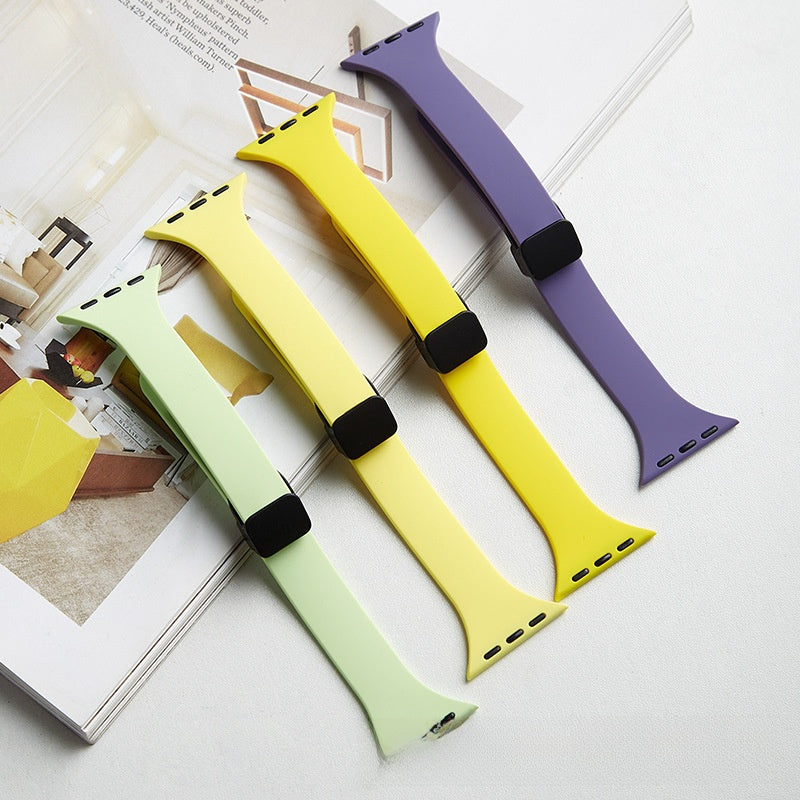 Magnetic Clasp Silicone strap