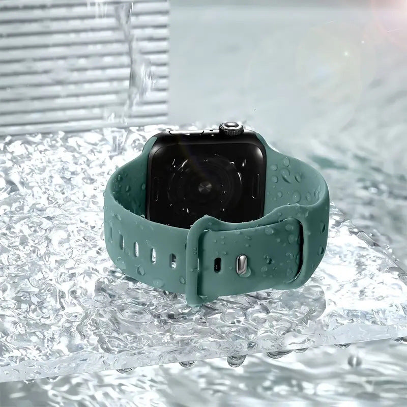 Soft Silicone Strap for Apple Watch.